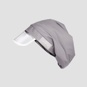 Hairbrella Women's Waterproof Satin-Lined Rain Hat - Gray